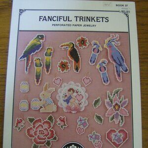 Fanciful Trinkets Perforated Paper Jewelry Cross Stitch Patterns Book 37